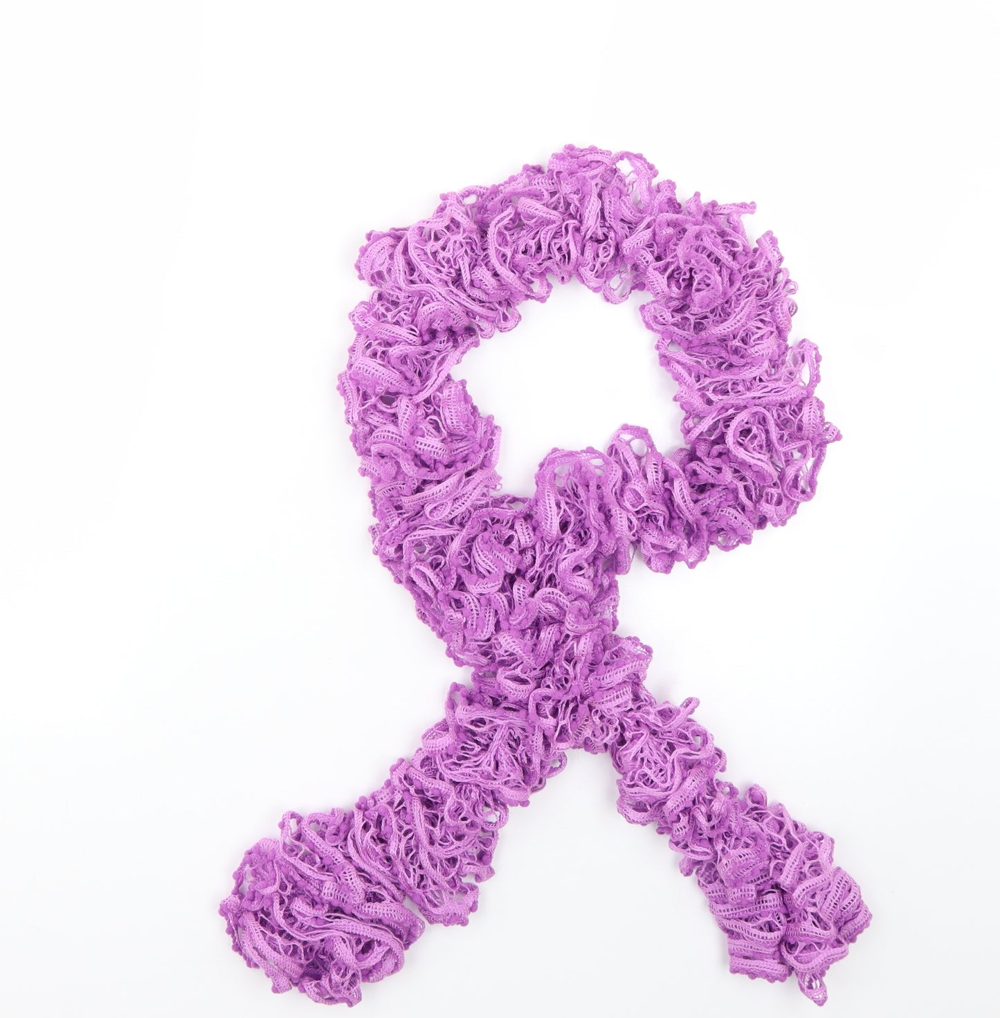 Preworn Womens Purple    Scarf