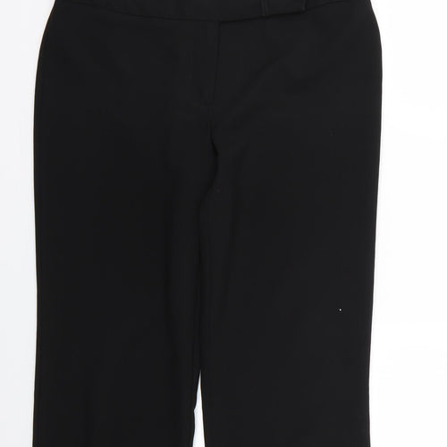 George Womens Black   Trousers  Size 14 L22 in