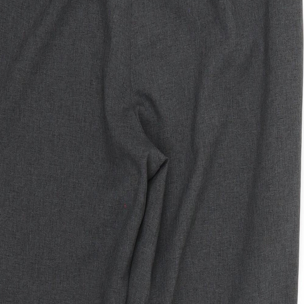 Papaya Womens Grey   Trousers  Size 14 L22.5 in