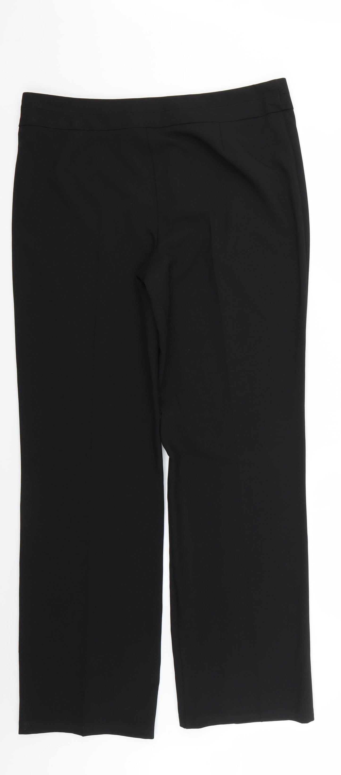 George Womens Black   Trousers  Size 14 L29 in