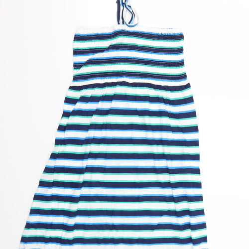 BHS Womens Multicoloured Striped  Maxi  Size M