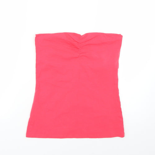Papaya Womens Pink   Basic T-Shirt Size 12