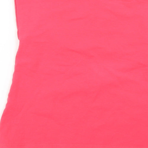 Papaya Womens Pink   Basic T-Shirt Size 12