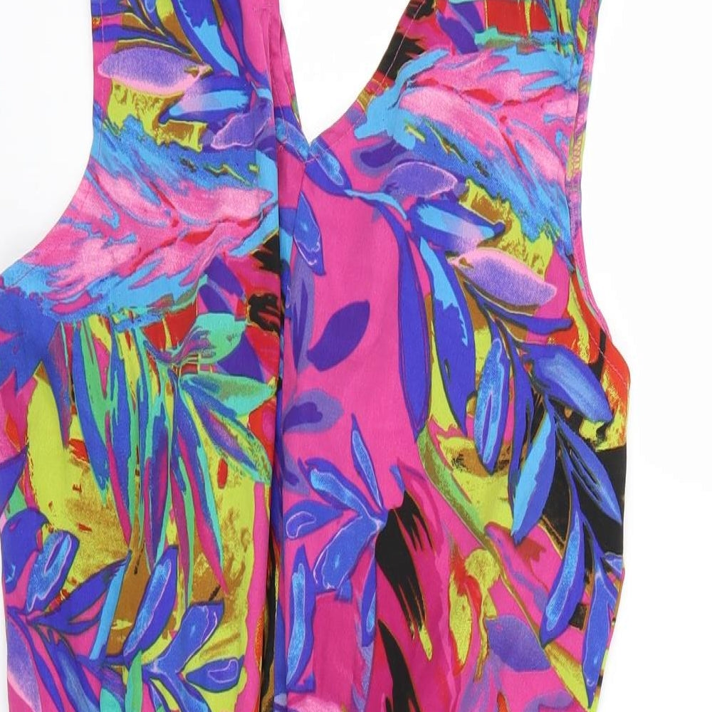 Atmosphere Womens Multicoloured Floral  Playsuit One-Piece Size 14