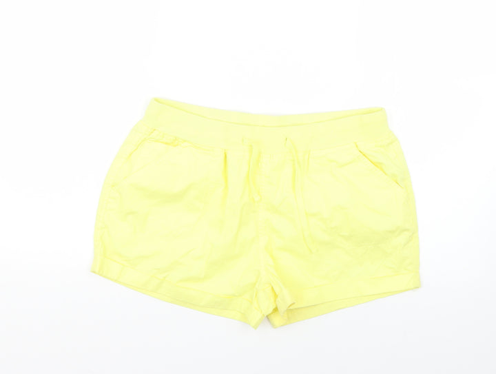 Atmosphere Womens Yellow Hot Pants Shorts Size 12