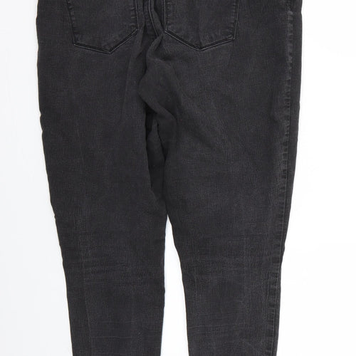 Denim & Co. Womens Black   Skinny Jeans Size 16 L23 in