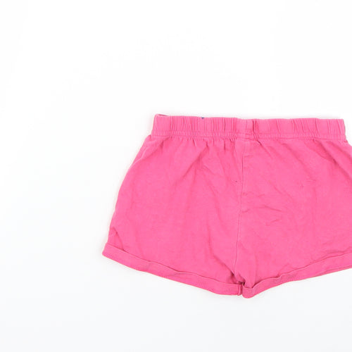 F&F Girls Pink   Cut-Off Shorts Size 6-7 Years