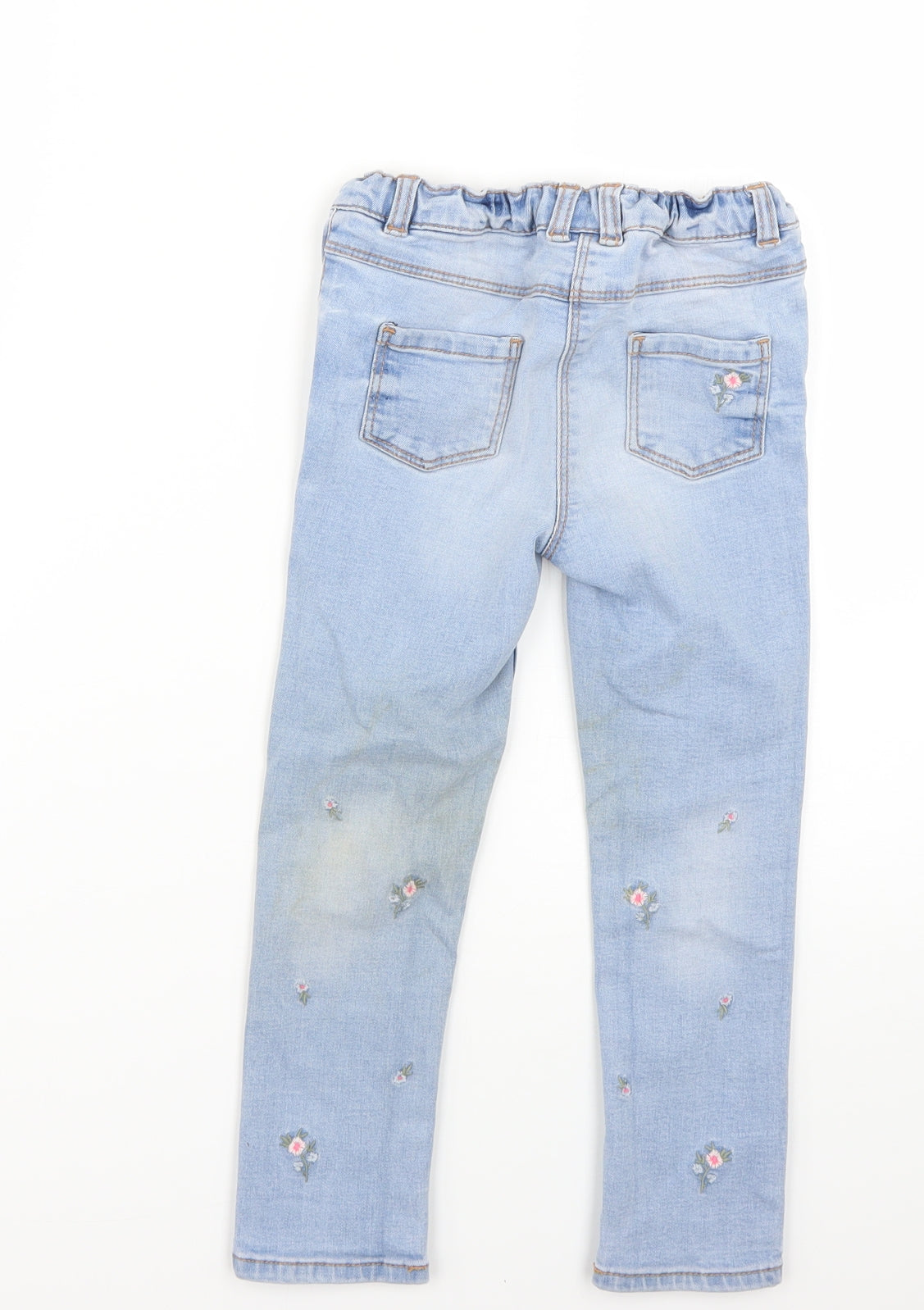 NEXT Girls Blue   Straight Jeans Size 4-5 Years