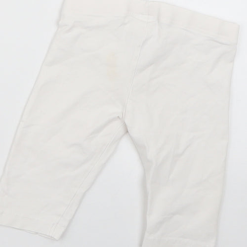 NEXT Girls White   Jegging Trousers Size 4 Years