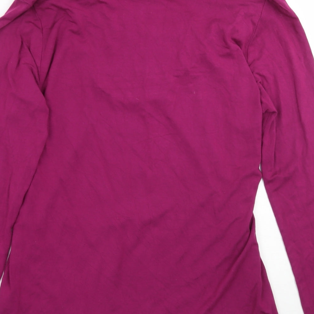 Evie Womens Pink   Basic T-Shirt Size 14