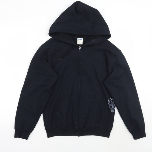 Gildan Mens Black   Jacket  Size S