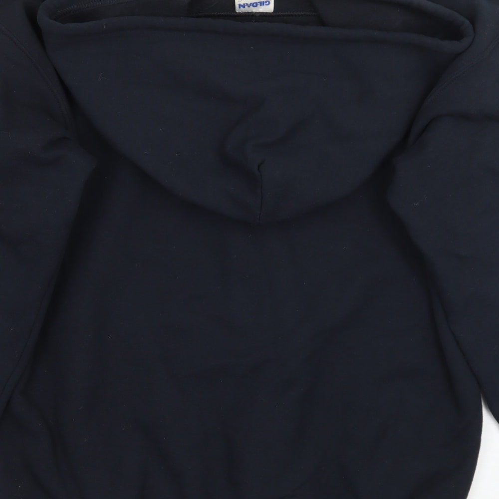 Gildan Mens Black   Jacket  Size S