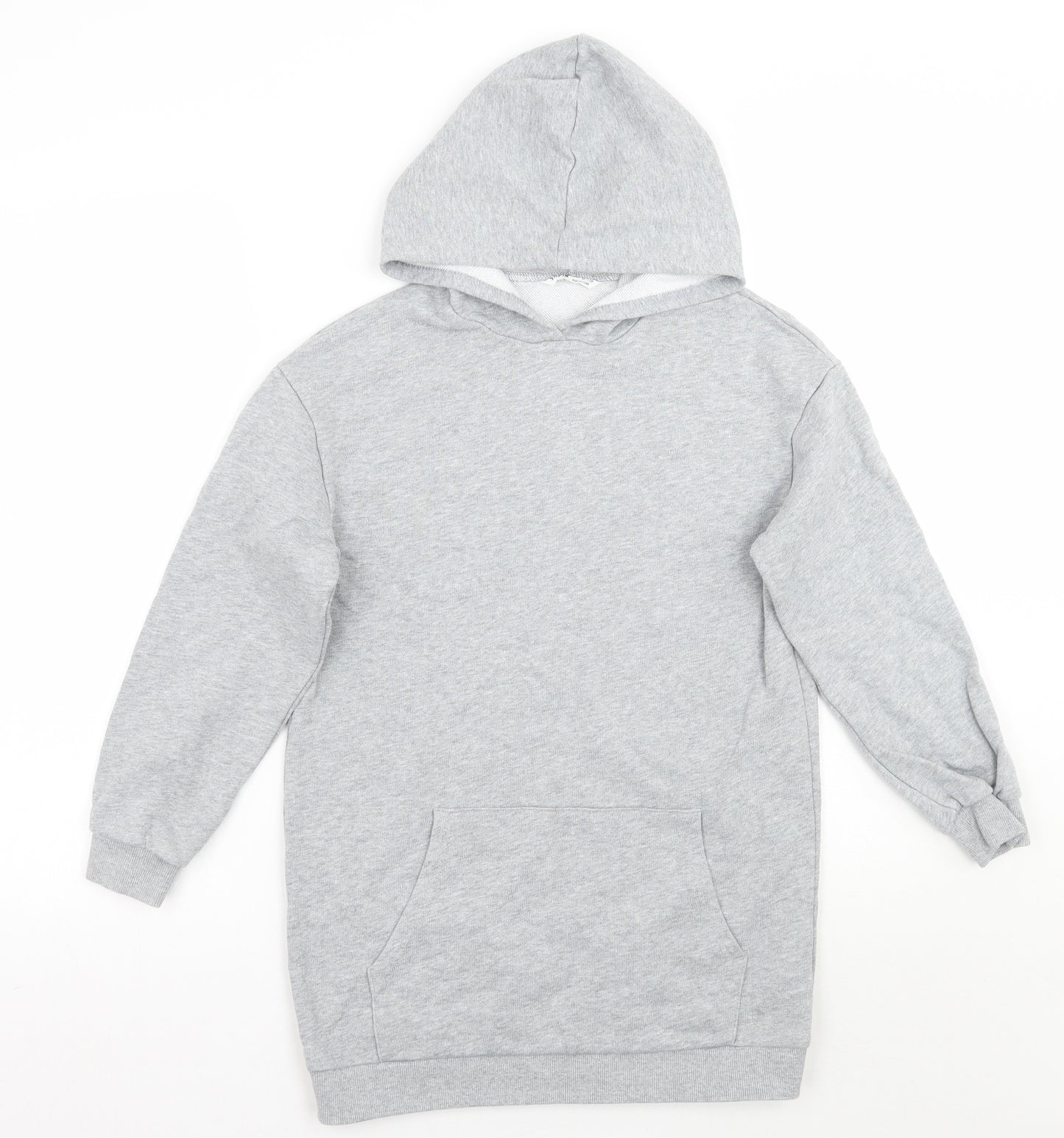 SheIn Girls Grey   Pullover Hoodie Size 11-12 Years