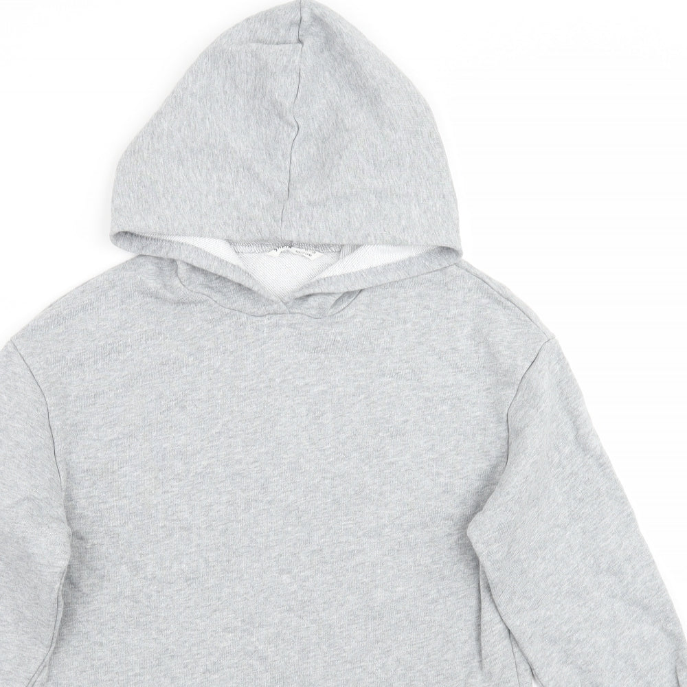 SheIn Girls Grey   Pullover Hoodie Size 11-12 Years