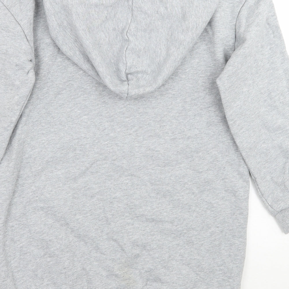 SheIn Girls Grey   Pullover Hoodie Size 11-12 Years