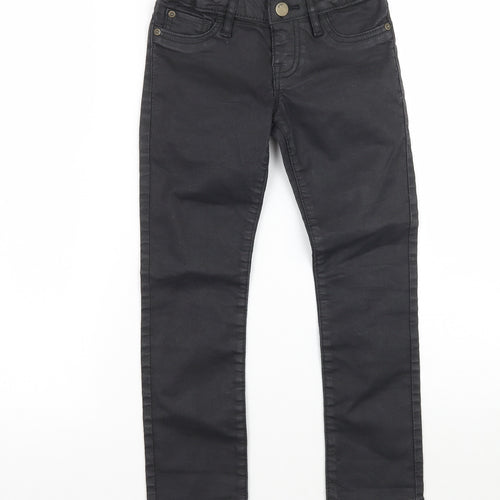 Gap Girls Black   Straight Jeans Size 6 Years