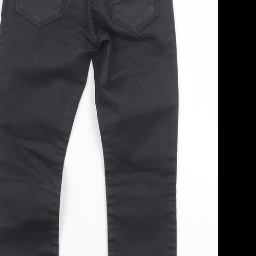Gap Girls Black   Straight Jeans Size 6 Years