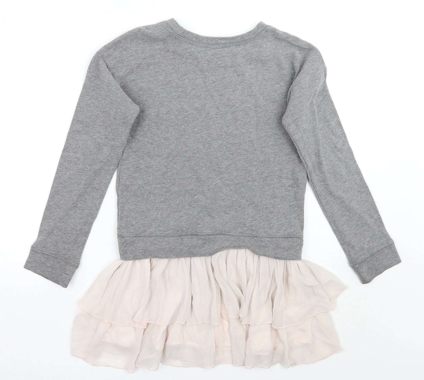 Abercrombie & Fitch Girls Grey   Pullover Jumper Size 9-10 Years