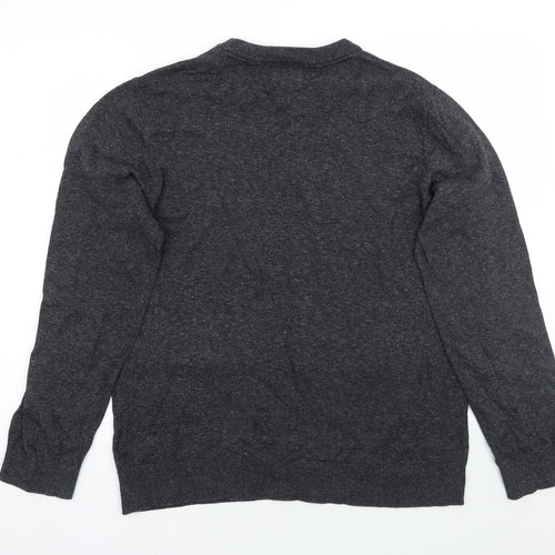H&M Mens Grey   Pullover Jumper Size L
