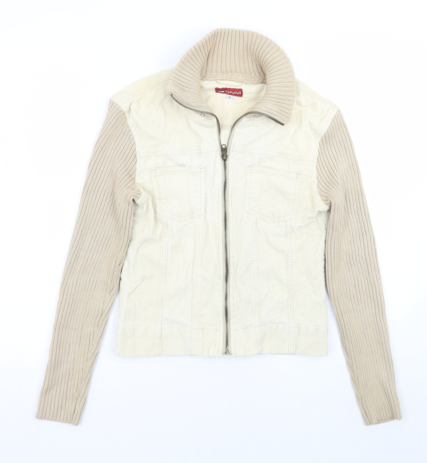 DNM Womens Beige   Jacket  Size 10