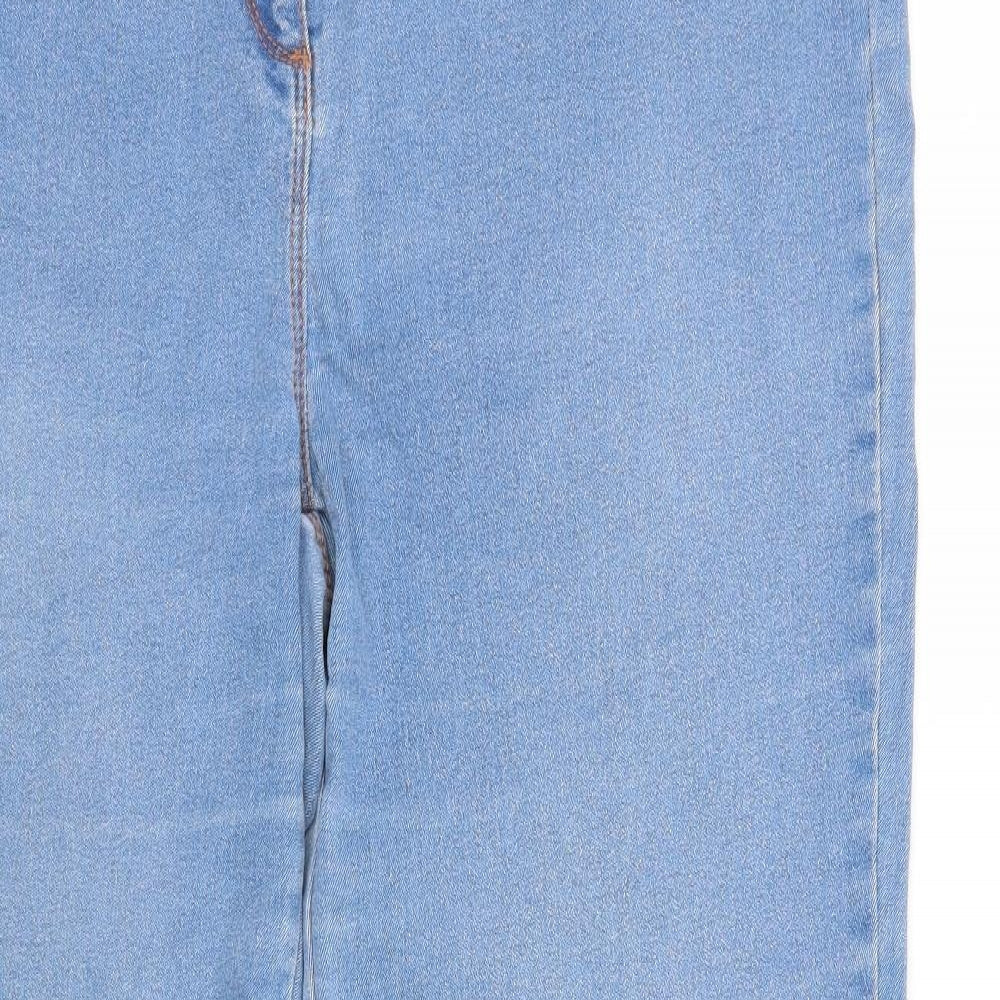 Preworn Womens Blue   Straight Jeans Size 16 L29 in