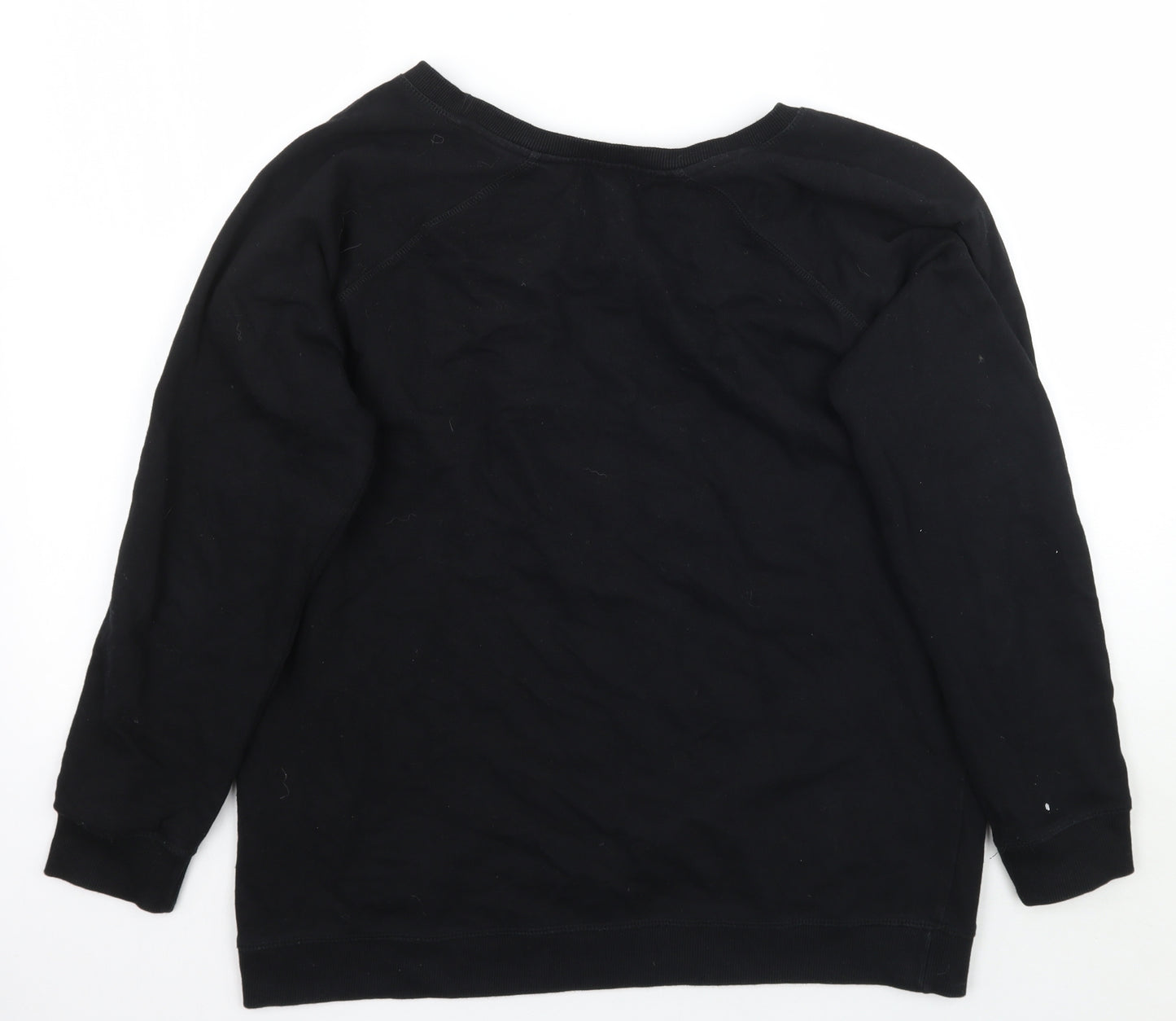 Earth Positive Womens Black   Pullover Jumper Size XL