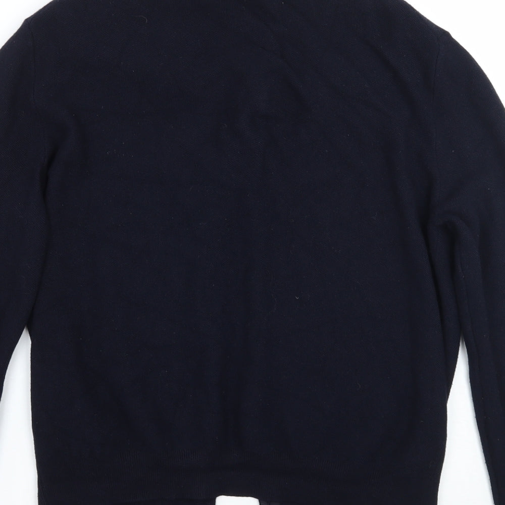 Zara Womens Blue   Cardigan Jumper Size XL