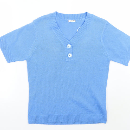 Damart Womens Blue   Basic T-Shirt Size 14