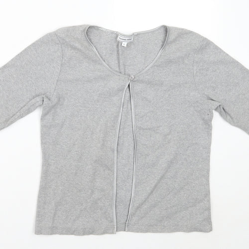 Nouveau Edition Womens Grey   Cardigan Jumper Size L