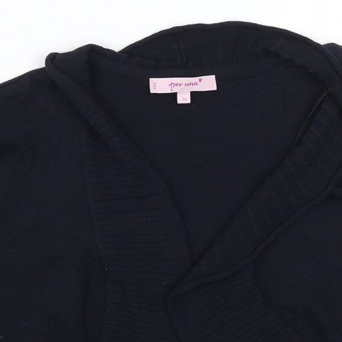 Per Una Womens Blue   Cardigan Jumper Size 16