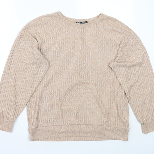 Select Womens Pink   Pullover Jumper Size 8