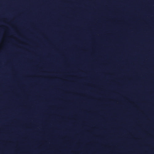 Joules Womens Blue Floral  Basic Blouse Size 12