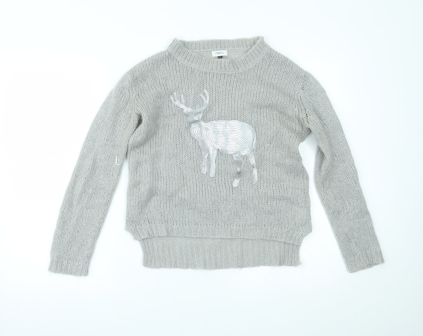 NEXT Womens Grey   Pullover Jumper Size 10