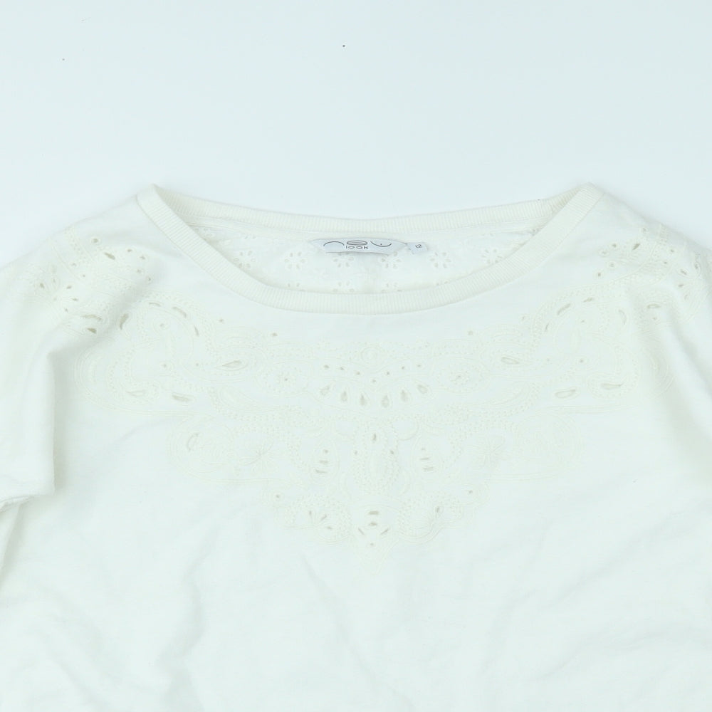New Look Womens White   Basic Blouse Size 12