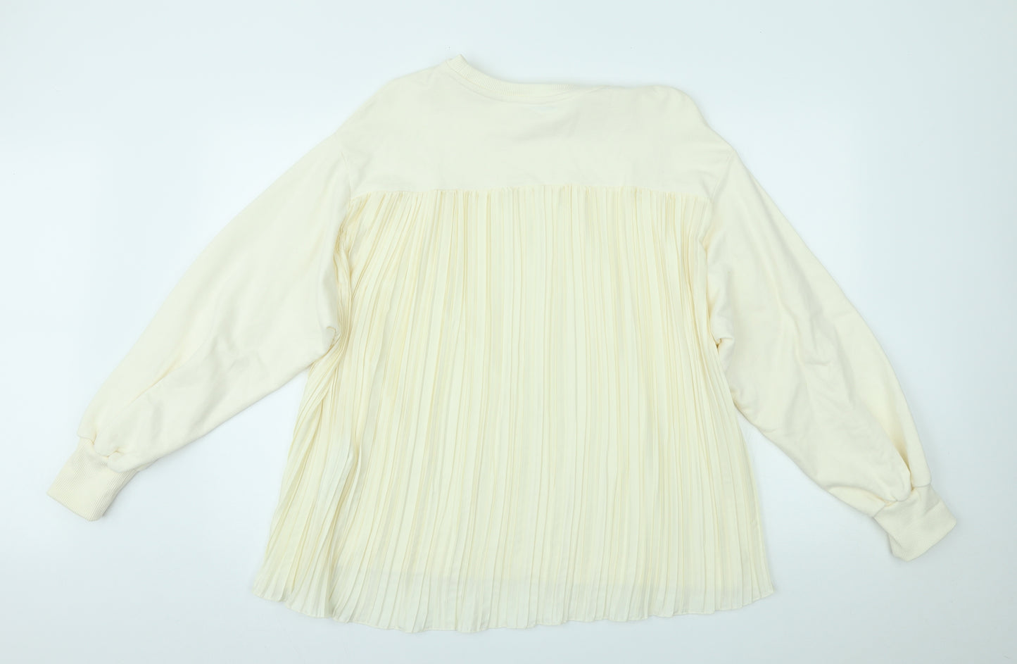 Zara Womens Ivory   Pullover Jumper Size M