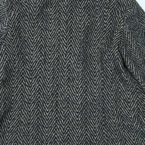 EWM Womens Grey   Overcoat Coat Size 16