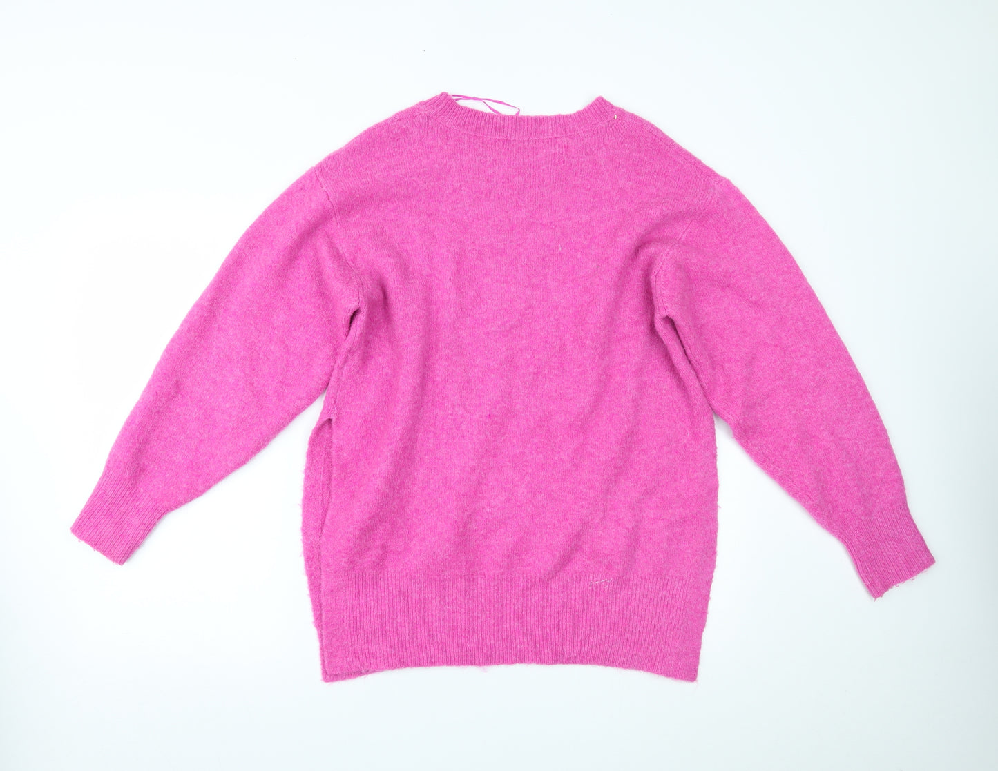River Island Womens Pink   Pullover Jumper Size M