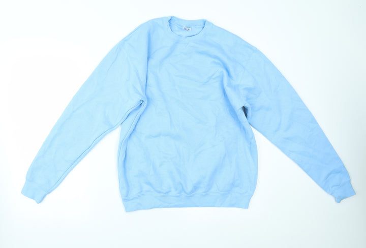 Fruit of the Loom Girls Blue Pullover Jumper Size 14-15 Years