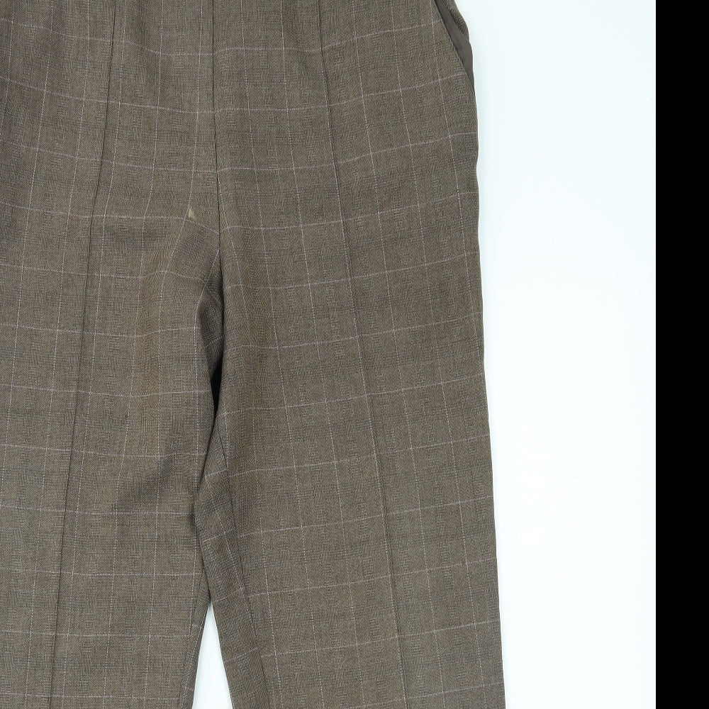 Marks and Spencer Womens Brown   Trousers  Size 16 L24 in