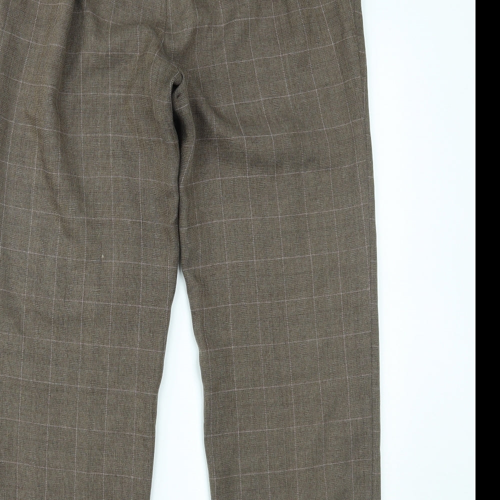 Marks and Spencer Womens Brown   Trousers  Size 16 L24 in