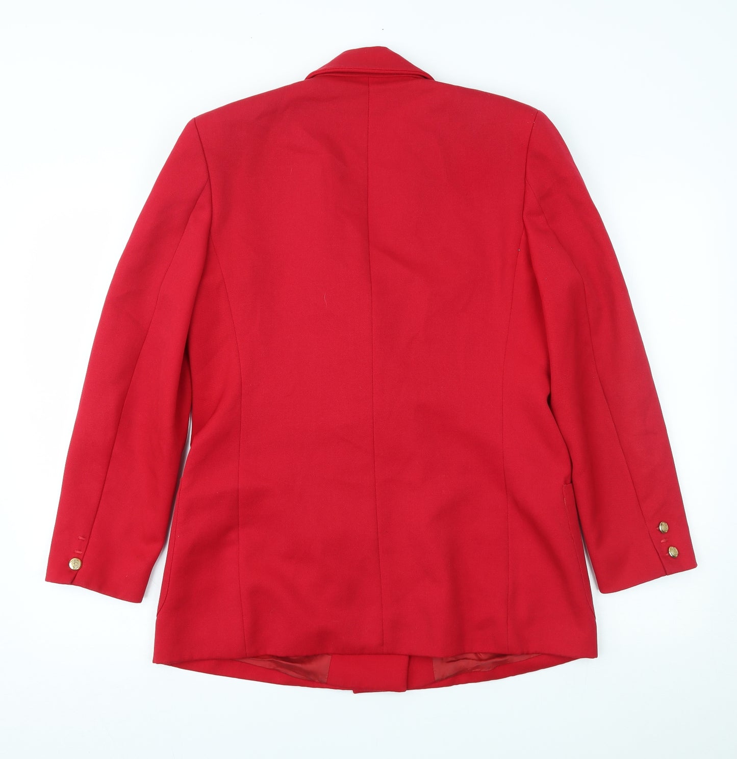 Marks and Spencer Womens Red   Jacket Blazer Size 12