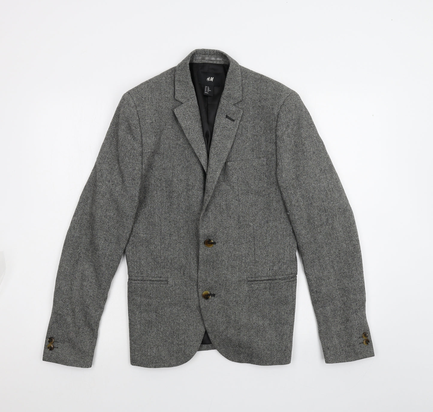 H&M Womens Grey   Jacket  Size 16