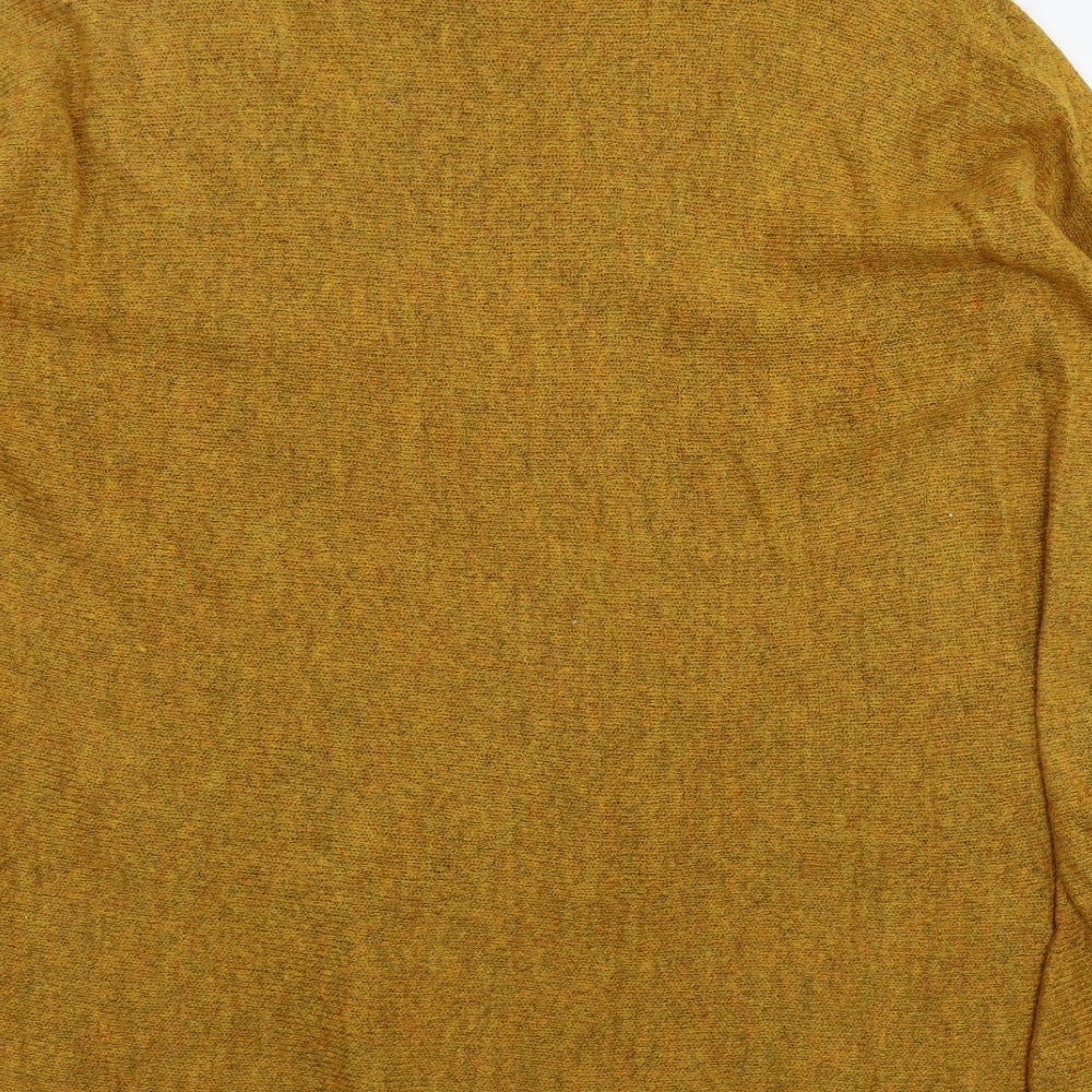 H&M Womens Yellow   Pullover Jumper Size M