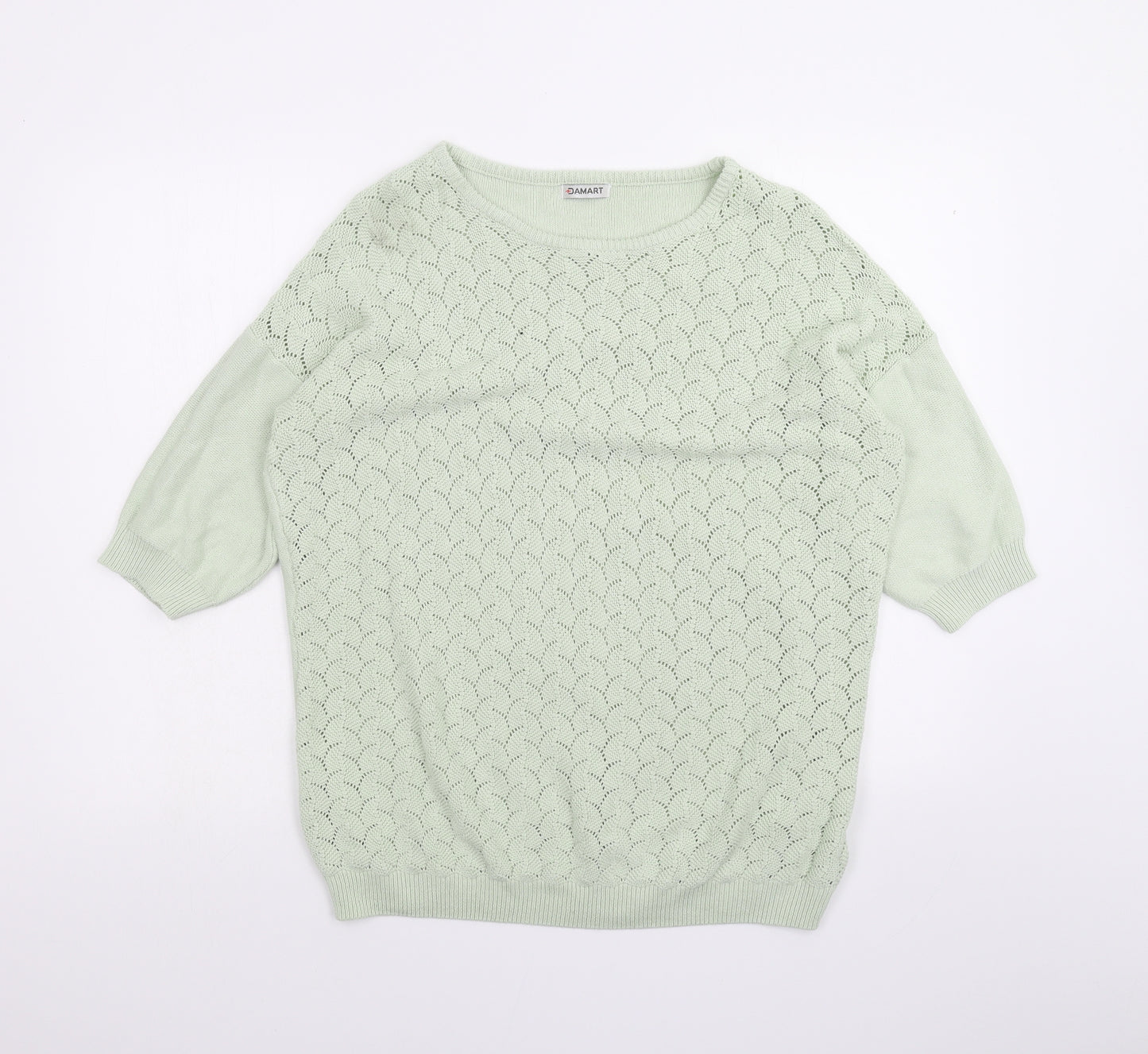 Damart Womens Green   Pullover Jumper Size 18