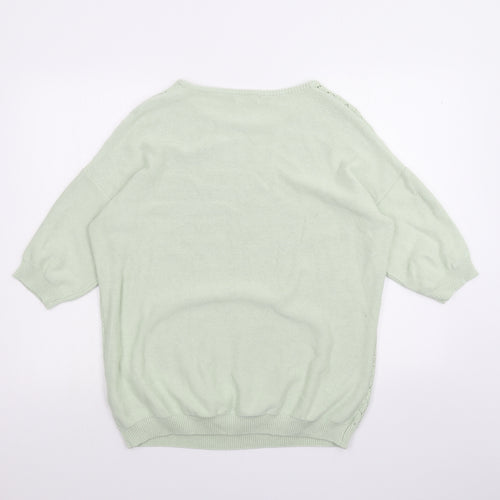 Damart Womens Green   Pullover Jumper Size 18