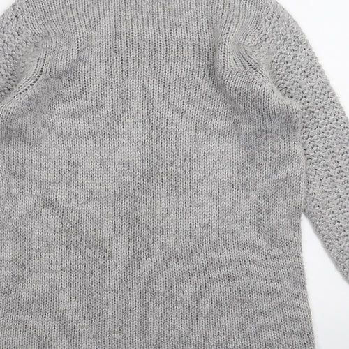 BHS Womens Grey   Pullover Jumper Size 8