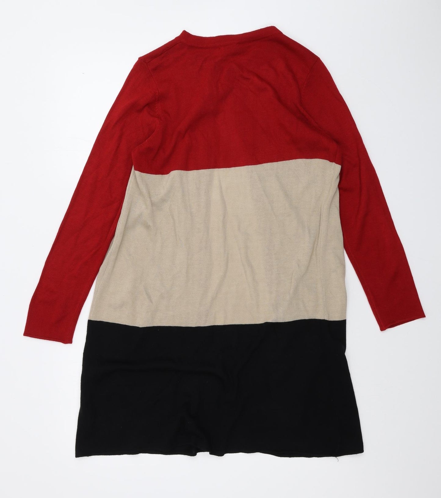 TEXT Womens Red   Cardigan Jumper Size L