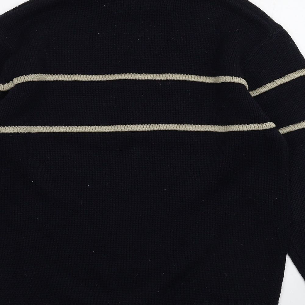 Cedar Wood State Mens Blue   Pullover Jumper Size S