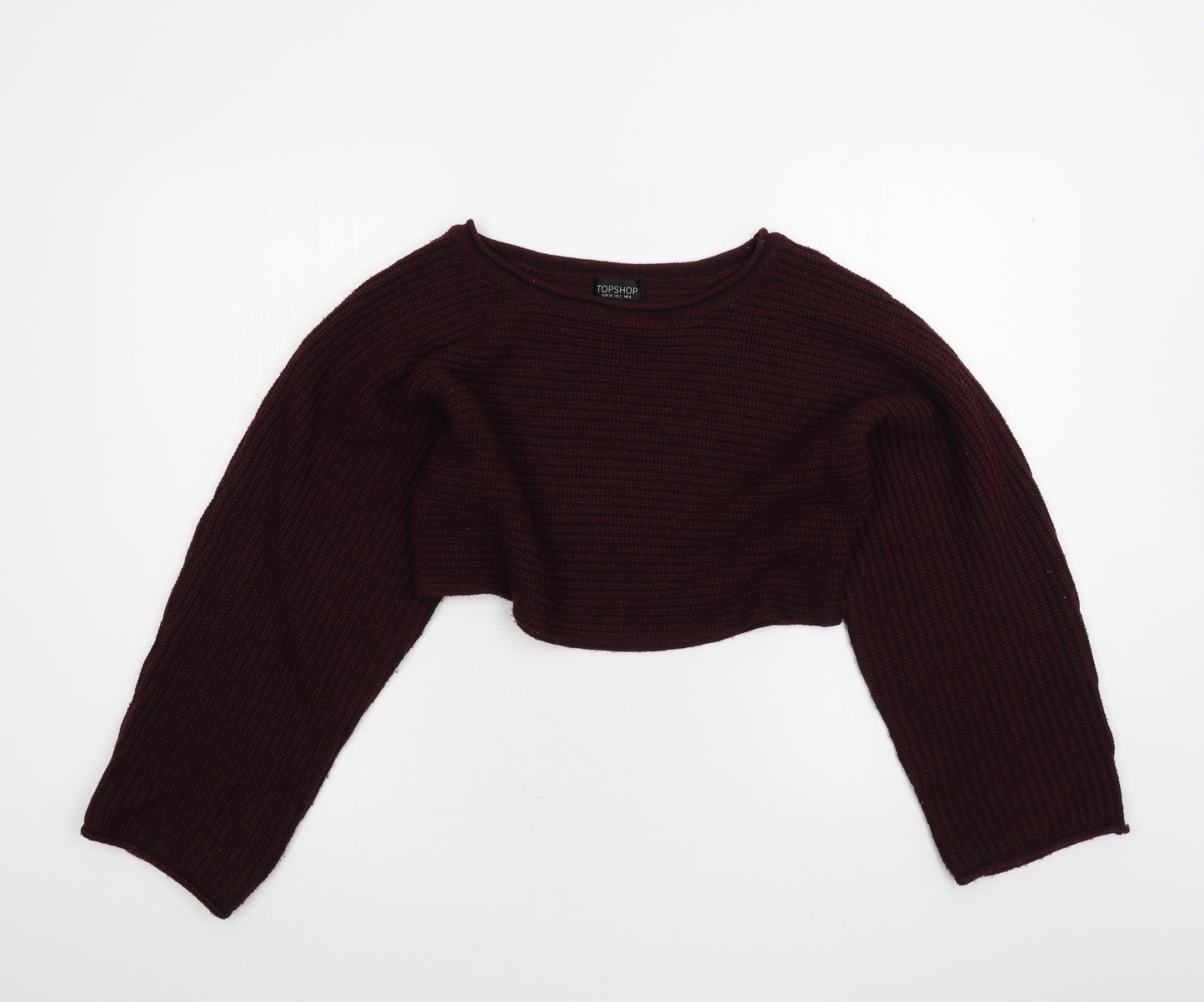 Topshop Womens Purple   Pullover Jumper Size 6