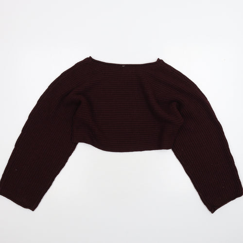 Topshop Womens Purple   Pullover Jumper Size 6